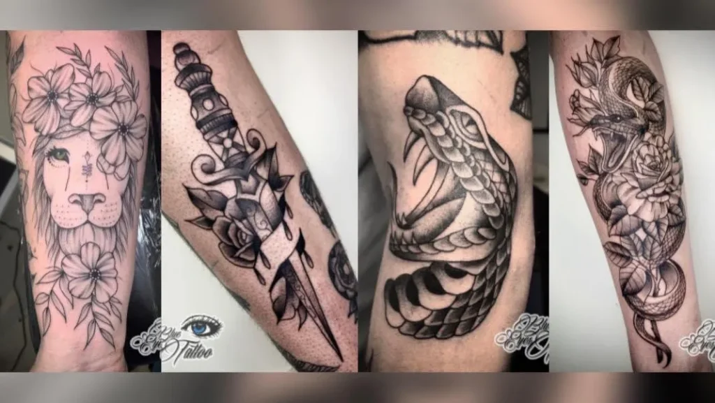 Blue Eyes Tattoo