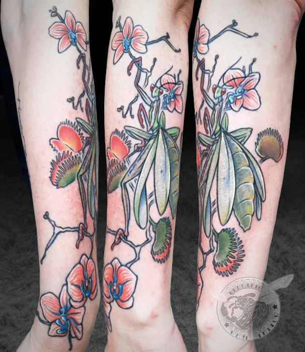 Electric Wasp Tattoo