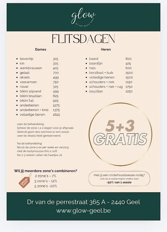 Glow Geel schoonheidsinstituut – We keep beauty simple