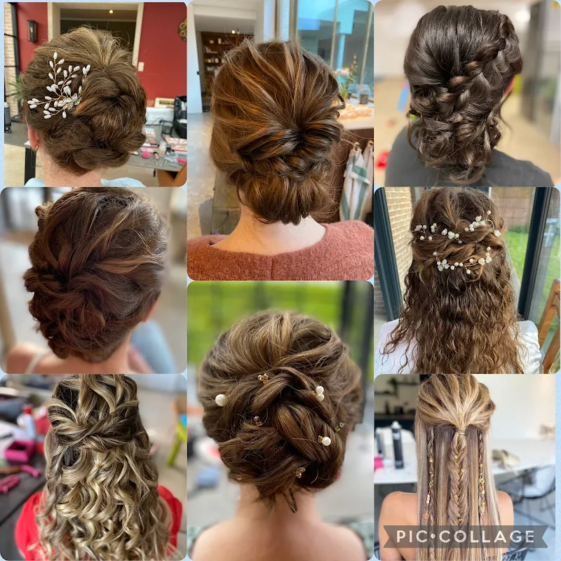 Hair up ( haar opsteken en make up aan huis)