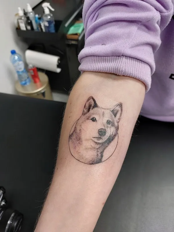 l’amour noir tattoo