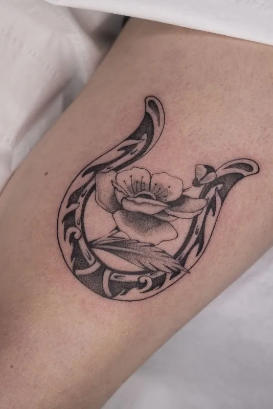 Lou West tattoo