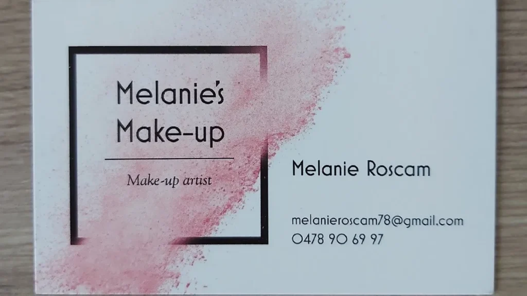 Melanie’s make-up