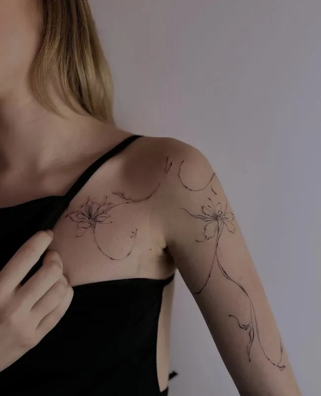 mertcoart | Fine Line Tattoo