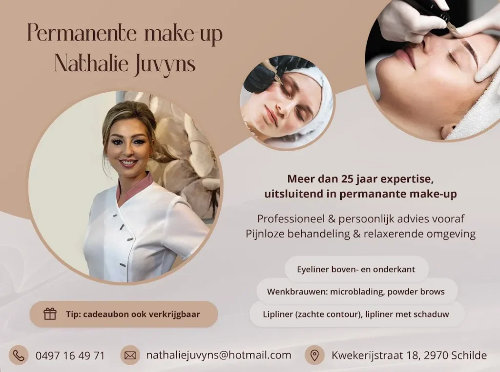 Nathalie Juvyns permanente make-up